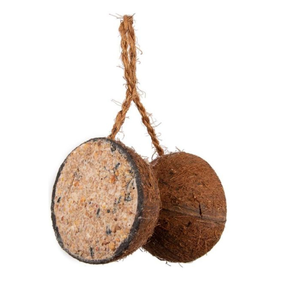 2 half gevulde kokosnoten